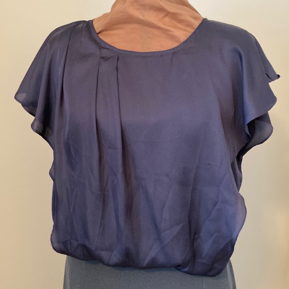 Elegant Steel grey Women's Top